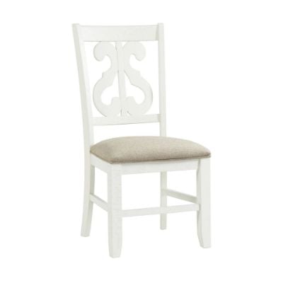 Stone Wooden Swirl Back Side Chair in White Angled.jpg